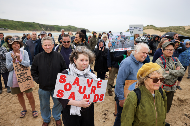Save Our Sands - Watch Charlotte Gay's report Save Our Sands - Watch Charlotte Gay's report